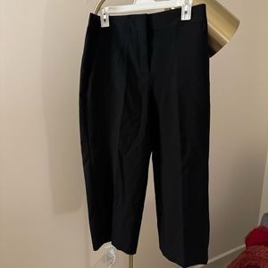 Black wide leg pants.